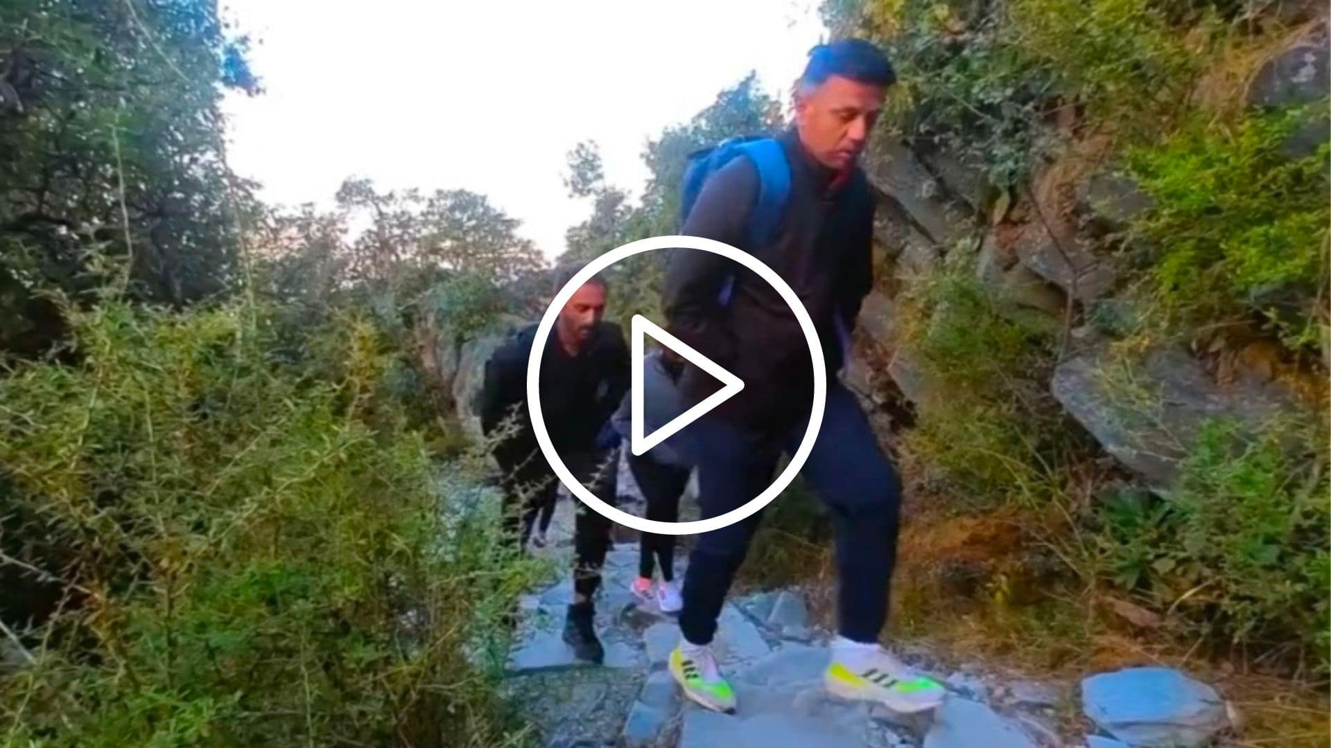 [Watch] Dravid Leads Support Staff To Triund Trek In Dharamshala